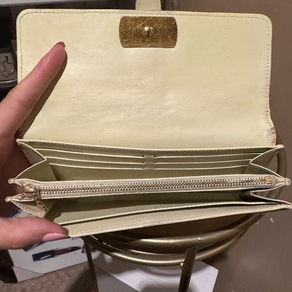 Louis Vuitton Favori Suhali Leather Wallet Portefeuille Le Fabuleux Cream - Picture 7 of 9